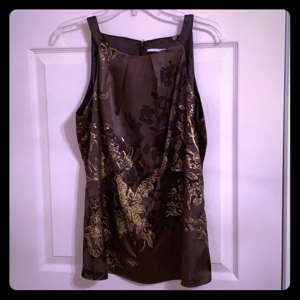 TTahari sleeveless blouse